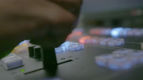 Tricaster Lever 스톡 동영상 234214284