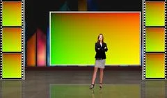 Tricaster Psd TV Studio Set for Entertainment PSD Template