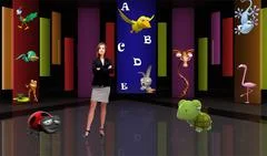 Tricaster Psd TV Studio Set for Kids PSD Template