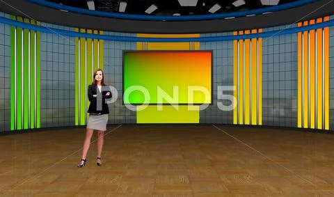 Tricaster Psd TV Studio Set for Business 018 Modello PSD