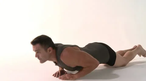 TRICEP exercises Stock Footage 17858740