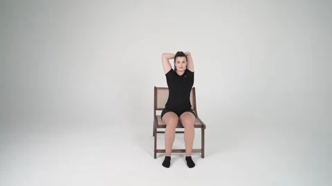 Tricep Stretch Stock Footage 314196047