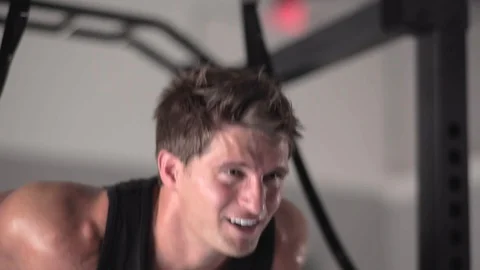 TRICEP TRAINING 動画素材 128557312