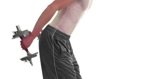 Triceps Kickback 스톡 동영상 60005322