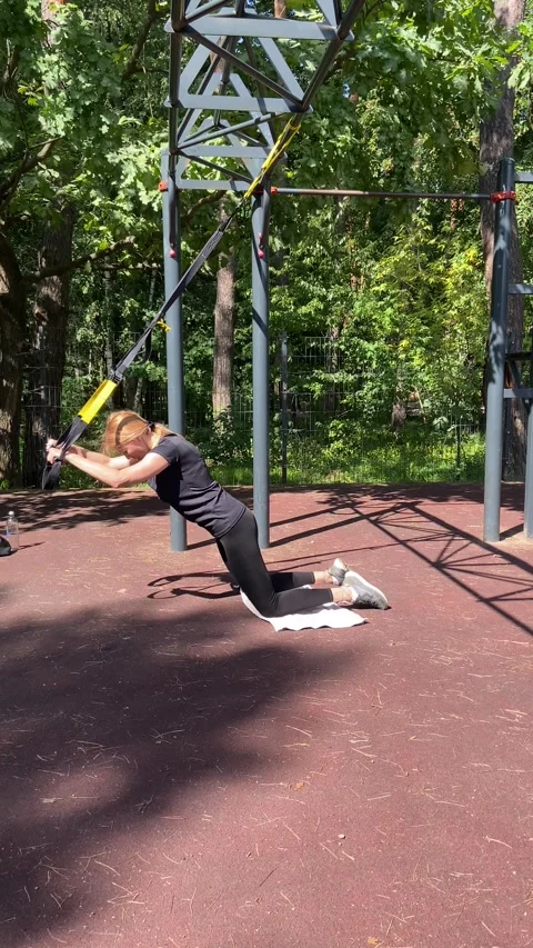 Triceps Push Up Video stock 247637549