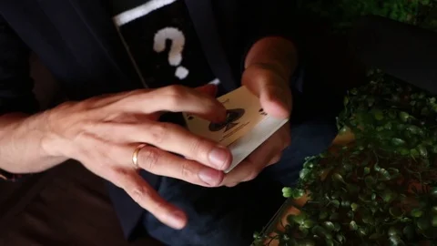 Trick with Aces Stock-Footage 97405010