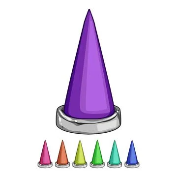 Trick magician hat cartoon vector graphic 스톡 일러스트