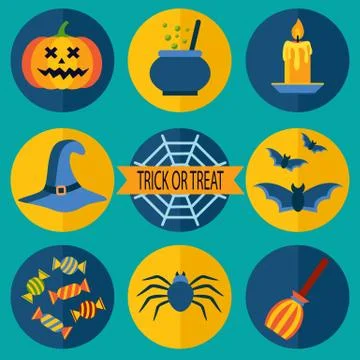 Trick or Treat Stock Illustration
