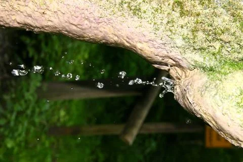 Trickle of water Stock Photos