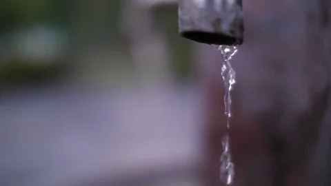 Trickling Fountain 01 Stock Footage 81190441