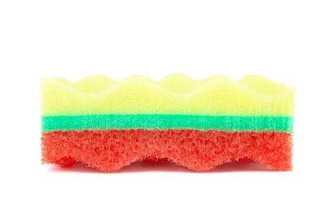 Tricolor sponge Stock Photos