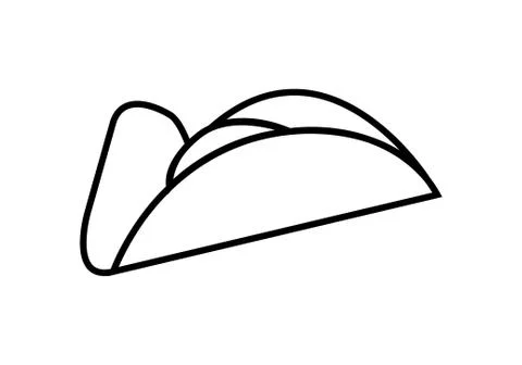 Tricorne hat icon 스톡 일러스트