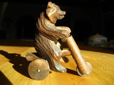 Tricycle Bear Stock Photos