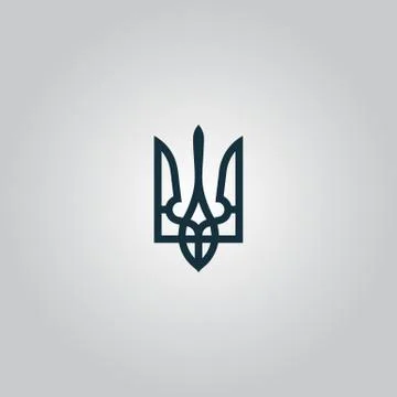 Trident icon, vector illustration Stock Illustration