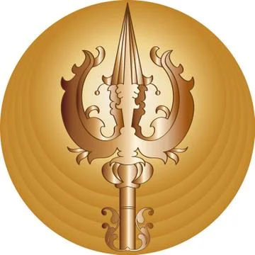 Trident Stock Illustration