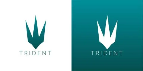 Trident Logo Template vector icon illustration design イラスト素材