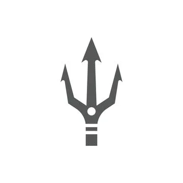 Trident Logo Template vector icon イラスト素材