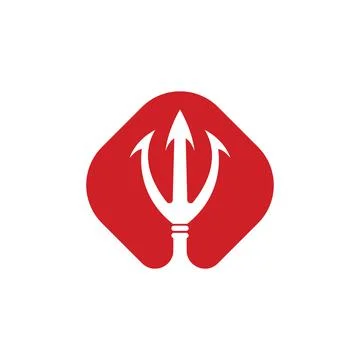 Trident Logo Template vector icon イラスト素材