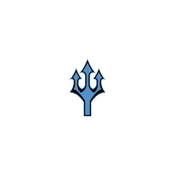 Trident Logo Template vector icon Stock Illustration