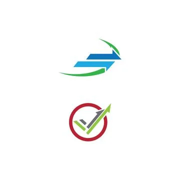 Trident Logo Template vector icon Stock Illustration