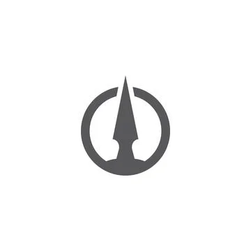 Trident  Logo Template vector symbol Stock Illustration