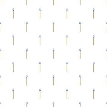 Trident seamless pattern creating a repeating mythological background Stock Illustration