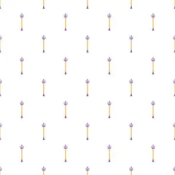 Trident seamless pattern depicting mythology and power concept Stock-Illustration