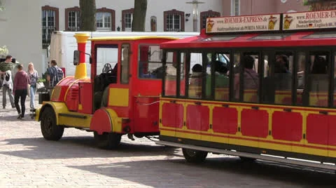 Trier - Germany - Train Stock Footage 24710286