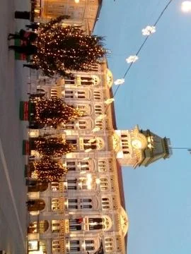 Trieste at Christmas Stock Photos