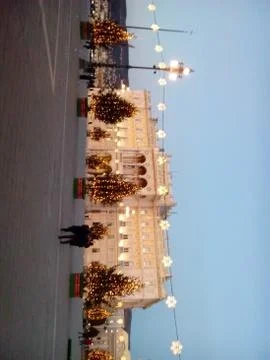 Trieste at Christmas Foto stock