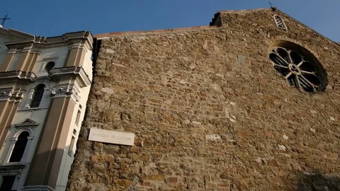 Trieste churchs Stock Footage 82088616