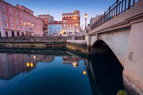 Trieste, Italy. Stock Photos