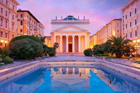 Trieste, Italy. Stock Photos