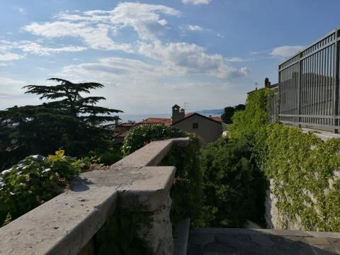 Trieste view, Italy Foto stock