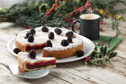 Trifle filled cake Stock-Fotos