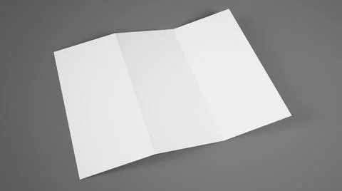 Trifold brochure Stock Illustration