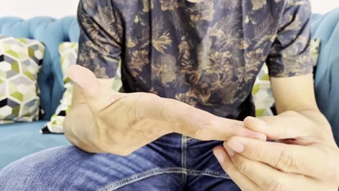 Trigger finger Stock Footage 329744492