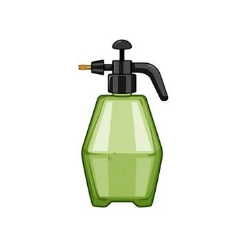 Trigger spray bottle cartoon vector illustration Stock Illustration