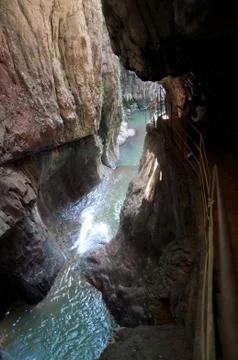 Triglavski  canyon Stock Photos
