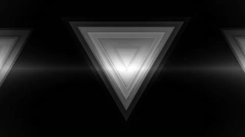 Trigonal black lights Stock Footage 45367256