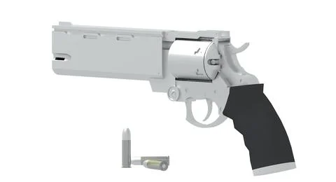 Trigun revolver 3D Model