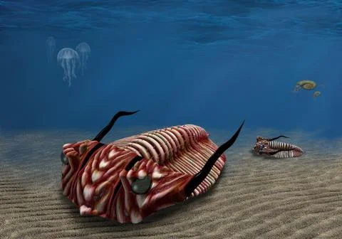 Trilobite Stock Illustration