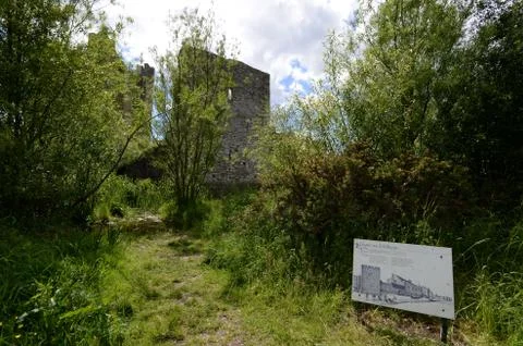 Trim Castle view Foto stock
