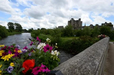 Trim Castle view Stock-Fotos