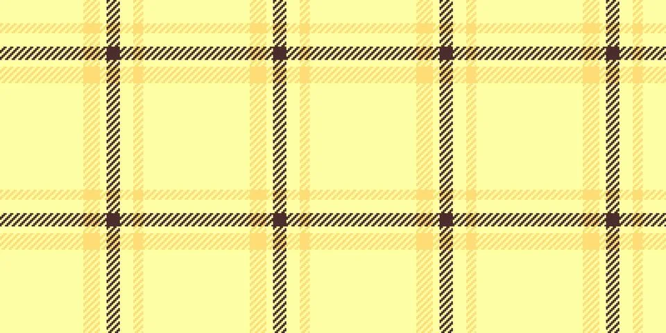 Trim check pattern plaid, tattersall vector background fabric. Geometrical .. Stock Illustration