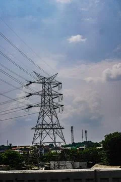 Trim pole thread Stock Photos