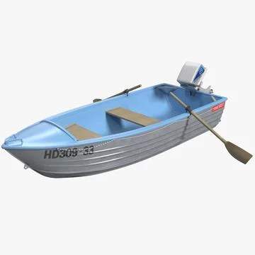 Trimcraft Boat 3D Model