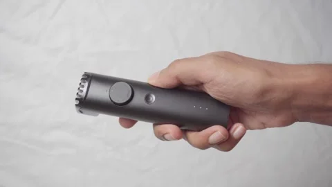Trimmer on and off Stock Footage 321406201