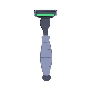 Trimmer shaver handle cartoon vector illustration Illustration