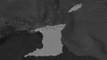 Trinidad And Tobago and capital circled and zoomed. Bilevel 4k or 4k+ Resolution